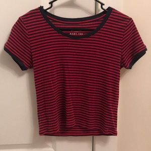 Aeropostale cropped “baby tee” size small girls